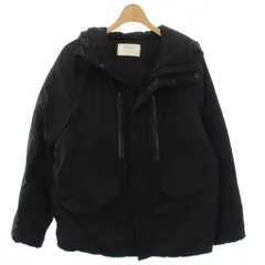 インヘリット INHERIT DOWN LOCK HOODED BLOUSON ダウンジャケット アウター S 黒 ブラック /TKのサムネイル