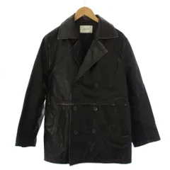 メゾンスペシャル MAISON SPECIAL Hand Rub-Off Buffalo Leather Dress-Over Double Short レザージャケット エイジング加工 バッファロー 0 黒 11232161218 /BMのサムネイル