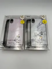 ２個セット iPhoneケース iPhone XR ディズニー IJOY ミッキーマウス＆ミニーマウス i32BDN06 i32BDN05 フィルム付き サンクレスト Disneyのサムネイル