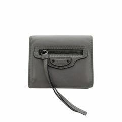 BALENCIAGA バレンシアガ ラウンドジップ コンパクト財布 - メルカリ