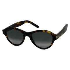 SAINT LAURENT PARIS(サンローランパリ) サングラス - SL520 黒×ダークブラウン×ライトブラウンのサムネイル