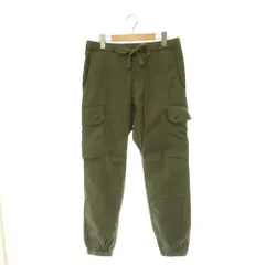 ビームスプラス BEAMS+ イージーカーゴパンツ ジョガーパンツ S カーキ /CX ■OSのサムネイル