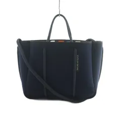 ステイトオブエスケープ STATE OF ESCAPE petite small 2WAYバッグ ハンドバッグ ショルダーバッグ ロープハンドル 紺 /MI ■OSのサムネイル
