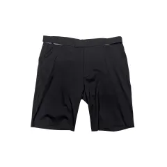 Helmut Lang ヘルムート・ラング - ウェスト スリット ショーツ - ブラック - 36のサムネイル
