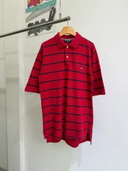 POLO JEANS ストライプ ピケTシャツ