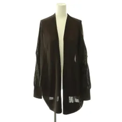 ミューズ ドゥーズィエム クラス MUSE de Deuxieme Classe 25SS shake code ショート カーディガン ニット 長袖 F 茶色 ブラウン 25080500419110 /HS ■OS