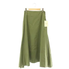 マディソンブルー MADISONBLUE MI-MOLLET FLARE SKIRT スカート ロング コットン S カーキ /CX ■OSのサムネイル