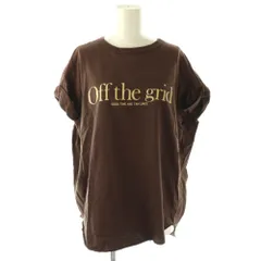 アパルトモン ドゥーズィエムクラス L'Appartement DEUXIEME CLASSE AMERICANA 25SS Tシャツ カットソー ロゴ 茶 ブラウン /BB ■OS ▲Hのサムネイル