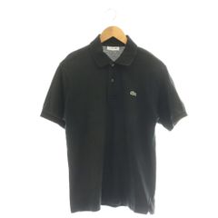 ラコステ LACOSTE 半袖 ポロシャツ ブラック サイズ80(S相当) - メルカリ