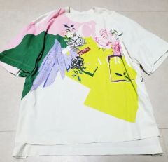 ロエベ オーバーサイズTシャツ 花柄&ブーツ 後ろ下がり LOEWE - メルカリ