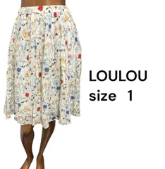 No.427 (♡)LOULOU ルルウィルビー ボタニカルフラワースカートのサムネイル