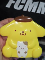 新品 ポムポムプリン クリアバインダー クリアでぷっくり3D サンリオ