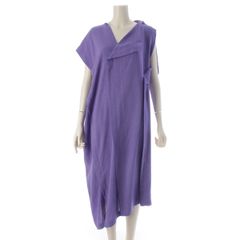 マイラン V-Neck Pleated Dress | Orchid パープル - メルカリ