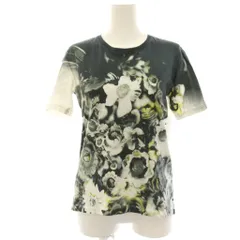 プラダ PRADA Tシャツ カットソー 半袖 フラワープリント M 白 ホワイト /HN ■GY03のサムネイル