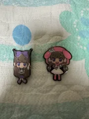 LE SSERAFIM（ルセラフィム）ホン・ウンチェ（HONG EUNCHAE）× マイメロディ（My Melody）× クロミ（Kuromi） コラボ バッジ 2個
