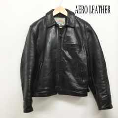 エアロレザー ハイウェイマン 茶芯 ホースハイド リアルマッコイズ