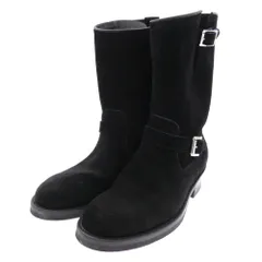 ビルトバック BILTBUCK Lot.329 Suede Engineer Boots スエード エンジニアブーツ ブラック系 US8.5【中古】のサムネイル