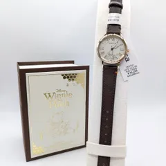 ✨新品　シチズン Wicca ウィッカ 【くまのプーさん限定】KP5-123-90　ソーラー レディース 腕時計　革ベルトのサムネイル