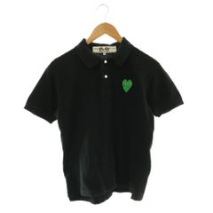 PLAY COMME des GARCONS ポロシャツ ブラック Lフェード - メルカリ