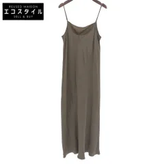 Plage　プラージュ　カーキブラウン キャミワンピース レディース 38 24年　38のサムネイル