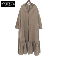 Plage　プラージュ　美品 コットン ロングワンピース ワンピース レディース ブラウン 38 21-040-922-1021　38のサムネイル