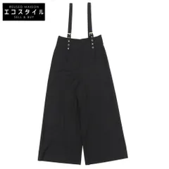 BLUE LABEL CRESTBRIDGE　ブルーレーベルクレストブリッジ　ハイウエスト サロペット レディース ブラック 36 55R80-822-09　36のサムネイル