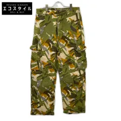 NIGEL CABOURN　ナイジェルケーボン　8042-13-50010 LYBROライブロ カモフラリネン混カーゴパンツ　34のサムネイル