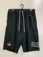 【中古品】 XLARGE  エクストララージ ×CHAMPION チャンピオン C8-B503 LOGO REVERSE WEAVE SHORTS リバースウィーブ ショーツ 【159-260523-zi-24-min】のサムネイル