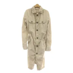 エンポリオアルマーニ EMPORIO ARMANI コート XL アイボリー ロング レギュラーカラー /AU ■GY69のサムネイル