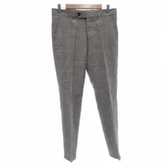 ブルネロクチネリ BRUNELLO CUCINELLI パンツ スラックス リネン混 44 チェック柄 テーパード /UO ■GY18のサムネイル