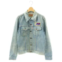 リーバイス Levi's 70505-0217 サード デニム トラッカー ジャケット Gジャン ジージャン 38 青 ブルー ワッペン付き /AZ ■GY18のサムネイル