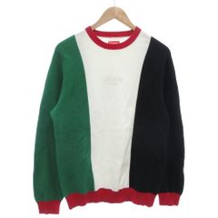 Supreme Pique Crewneck グッチカラー マルチ ニット - メルカリ