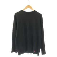 ルシアンペラフィネ LUCIEN PELLAT-FINET 長袖Tシャツ カットソー バックロゴ 刺繍 L 黒 ブラック /SS ■OS ■GY17のサムネイル