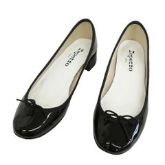 repetto ☆レペット☆ 厚底 エナメル リボンパンプス 37 23.5cm - メルカリ