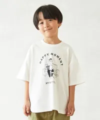 子供服 FOV BOB 6分袖Tシャツ ホワイト フォブ キッズ 625407のサムネイル