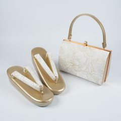 フォーマル 草履バッグセット 金襴 Lサイズ 岩田屋 留袖 訪問着 結婚式 フォーマル 草履バッグセット 金襴 Lサイズ 岩田屋 留袖 訪問着 結婚式