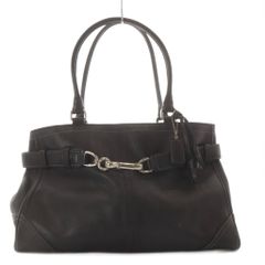 ✨希少✨coach コーチ トート ハンドバッグ シボ革Y2K ブラック - メルカリ