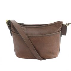 COACH コーチ 希少 9506 スエード ショルダーバッグ ブラウン - メルカリ
