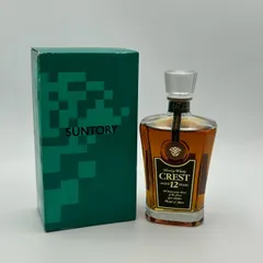 Suntory Whisky CREST AGED 12 YEARS サントリー クレスト 12年 クリアキャップ 700ml 43%のサムネイル