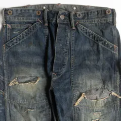 【名作】RRL【Emerson Carpenter Pants】29×30 デニム ペインターパンツ ダブルアールエル 26050533のサムネイル