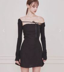 Lamia knit set mini dress - メルカリ