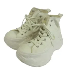 コンバース CONVERSE オールスター シティハイク HI ALL STAR CITYHIKE HI スニーカー キャンバス ハイカット 厚底 ロゴ US3.5 22.5㎝ 白 ホワイト 1SE433 /XZ ■GY18