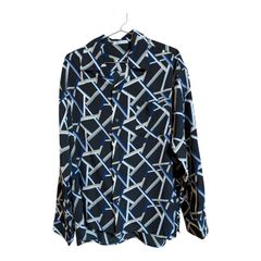 LOUIS VUITTON ルイヴィトン 20AW LVリーフ シルク長袖シャツ - メルカリ