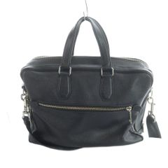 美品 coach コーチ ハミルトン ビジネスバッグ レザー シボ革 2way
