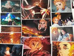 鬼滅の刃 テレビアニメ無限列車編 ランダムブロマイド 煉獄杏寿郎 35枚