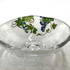 発送可能日に1200円】ぶどう 有田焼 泰山窯 鉢と小皿 3種 葡萄の葉