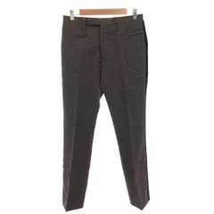 ヘルムートラング HELMUT LANG パンツ スラックス テーパード ベロア切替 28 グレー 紫 パープル /FF ■GY99のサムネイル