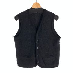 A VONTADE】日本製 厚手ツイード裏地付きベスト サイズS - メルカリ