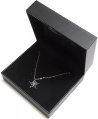 [중고]은제품·반지·액세서리 아쿠아 연결의 부적 목걸이 실버 [킹덤 하트×U-TREASURE]
