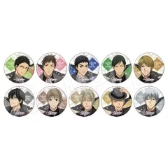 【中古】バッジ・ピンズ 全10種セット 「黒子のバスケ×Chugai Grace Cafe トレーディング缶バッジ カフェ黒スーツver.」
